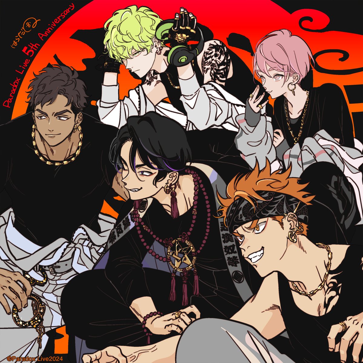 ⠀⠀⠀⠀#パラライ5周年 ⠀⠀記念イラスト第3⃣弾