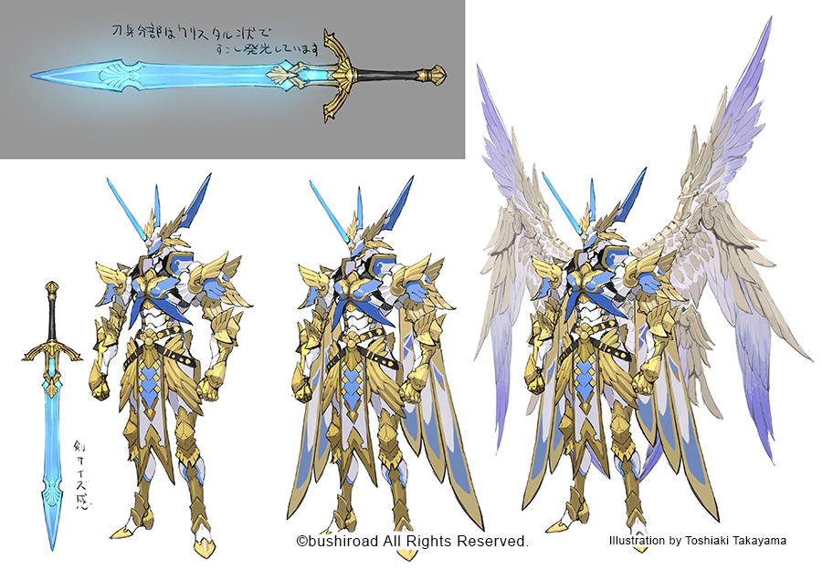 奇跡の運命王 レザエル・ヴィータ】イラスト＆二面図です。 #ヴァン