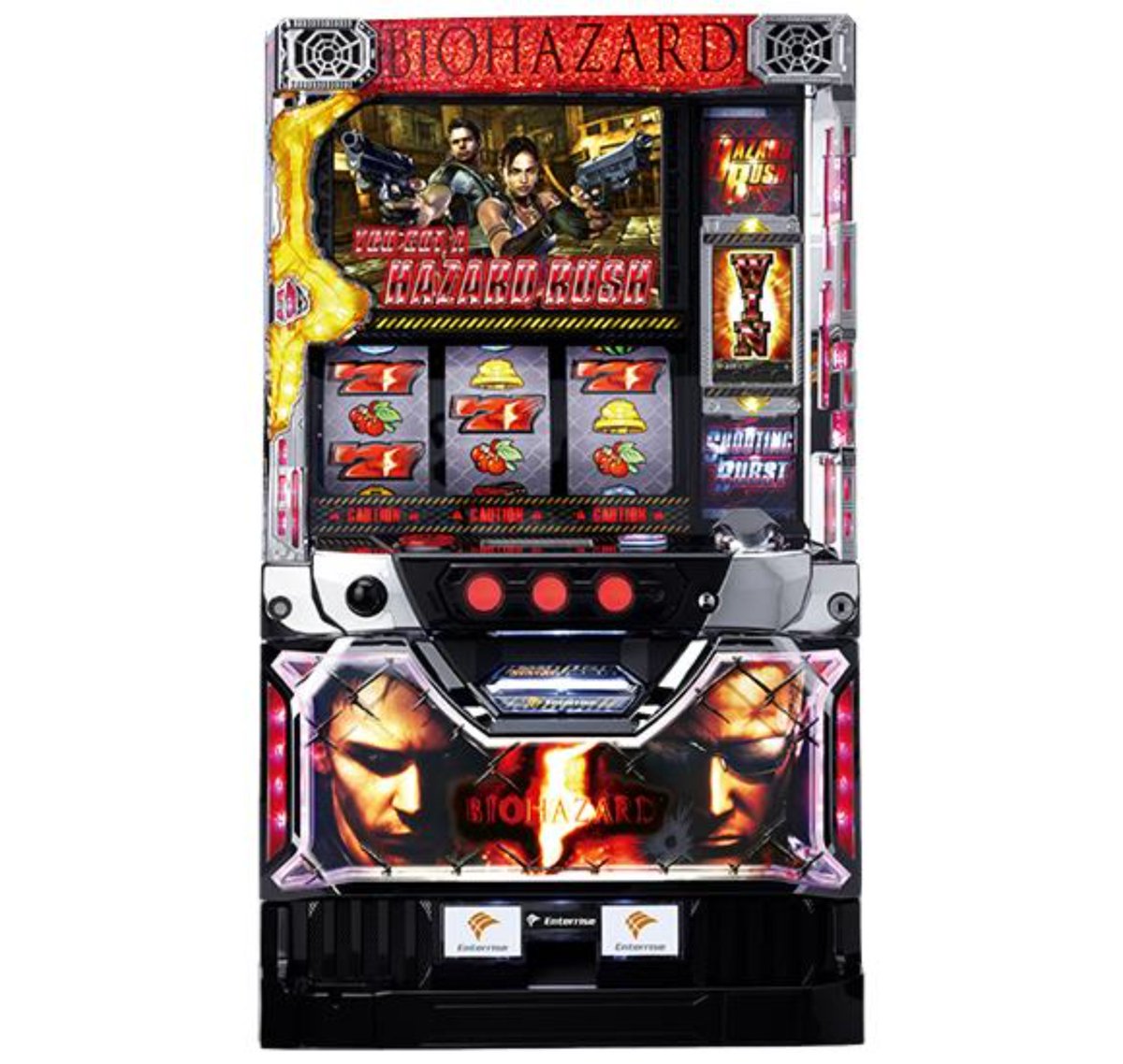 新台の噂】 エンターライズの名機「バイオハザード5」の最新作が開発中