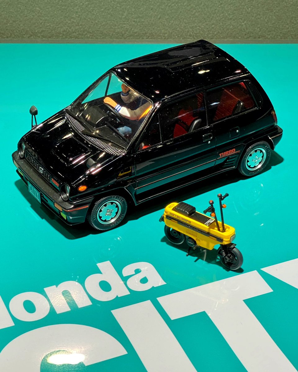 タミヤフェア 2024会場発表新製品『1/24 Honda シティターボ』☆シティ