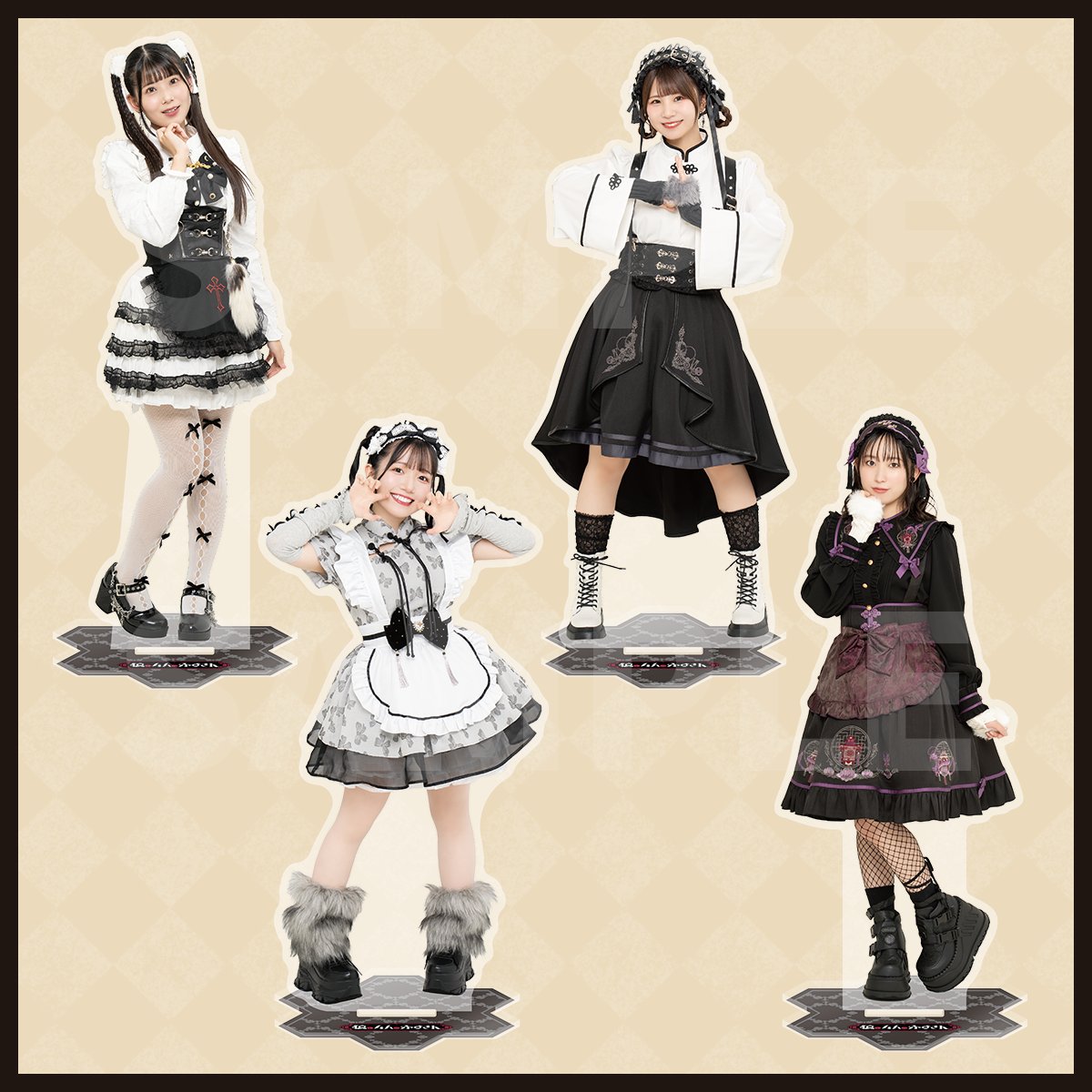 ❤️#4人の赤ずきん グッズ事前通販受付中🩶 イベントまでにお届け