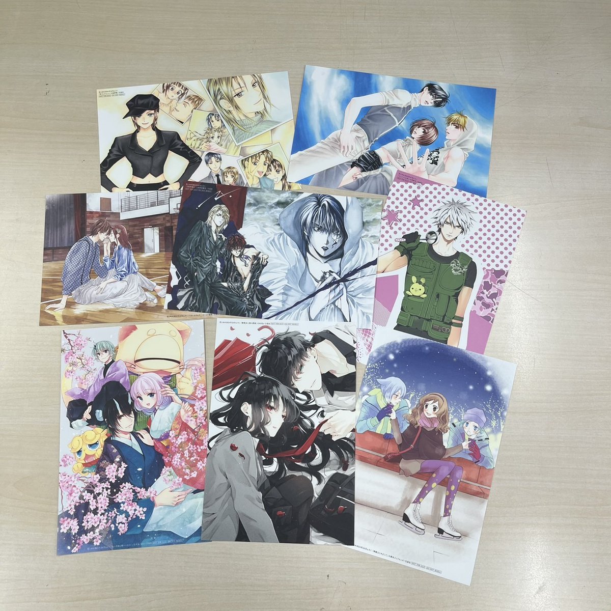 明日発売‼】 #花とゆめ 24号のふろく 複製原画セットvol.3の作品