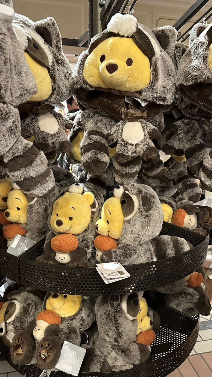 こちらのプーさん、キーチェーン以外は普通に売っていた！ファン