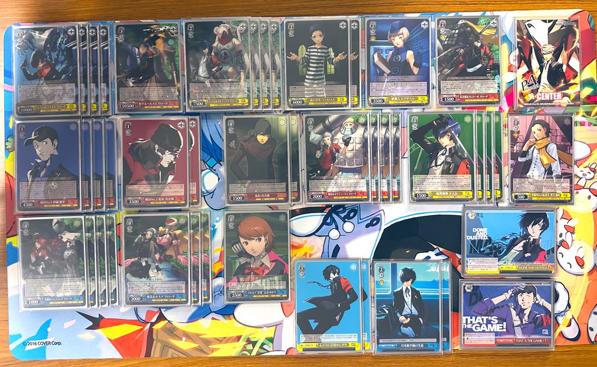 WS】ペルソナ優勝デッキレシピ(TCGショップ ”ディスク”)【ヴァイス