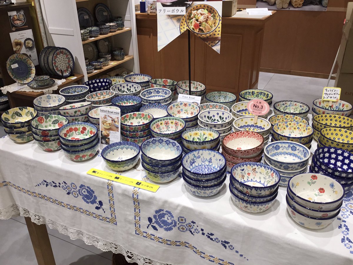 アトレ恵比寿4階ツェラミカのクリスマスマーケット12/25まで】 食器の