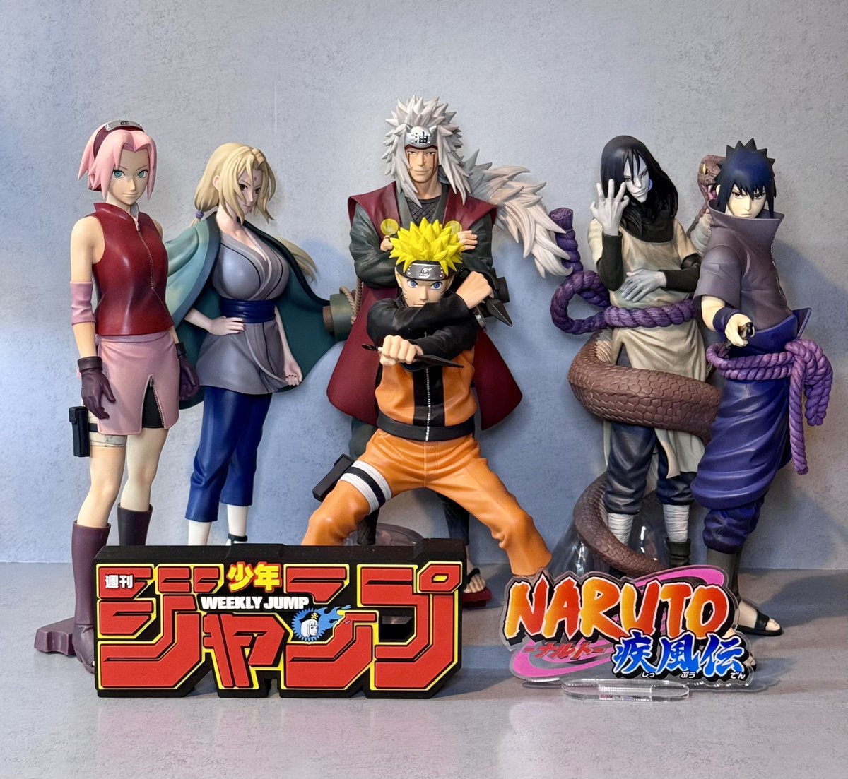 一番くじ NARUTO-ナルト- 疾風伝 伝説の三忍】 自来也×大蛇丸×綱手