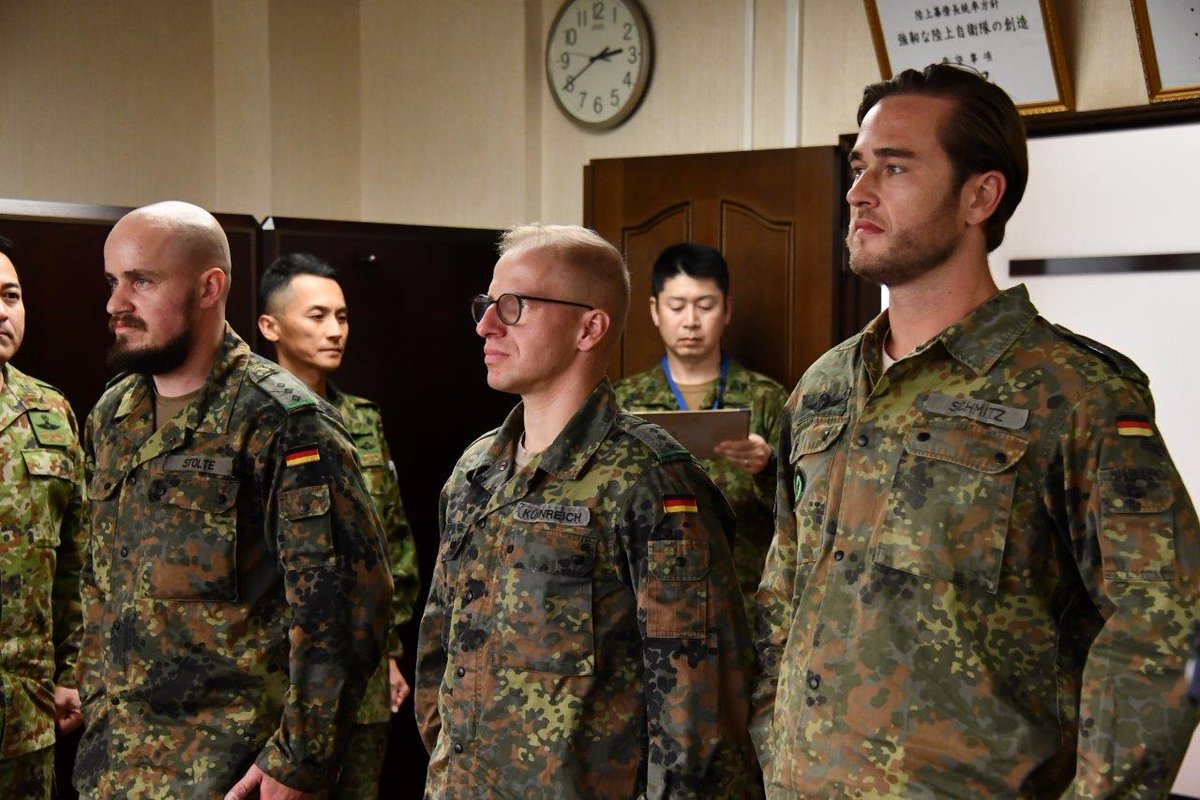 日独若年幹部交流①】 #第1空挺団 は、11月12日から12月2日