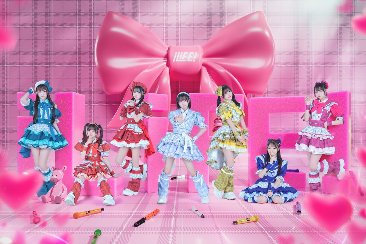 新アー写公開】 あいす 【白】@ice_icol 心花りり【赤】@iLiFE_riri 那