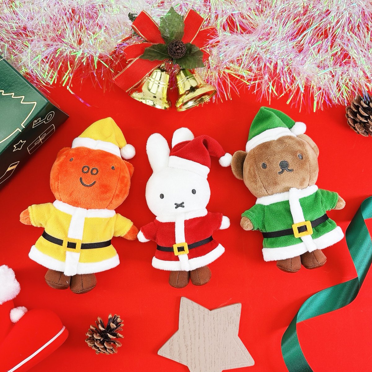 miffy style限定♪好評発売中🎅クリスマス マスコットセット