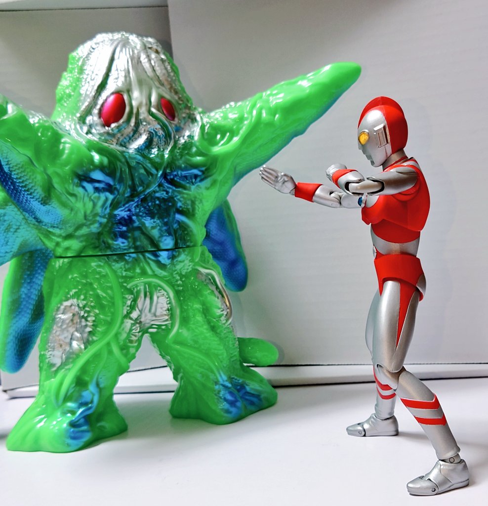 Y・MSF Y MSF ウルトラマンシリーズ アメーバ怪獣 アメーザ 緑成型