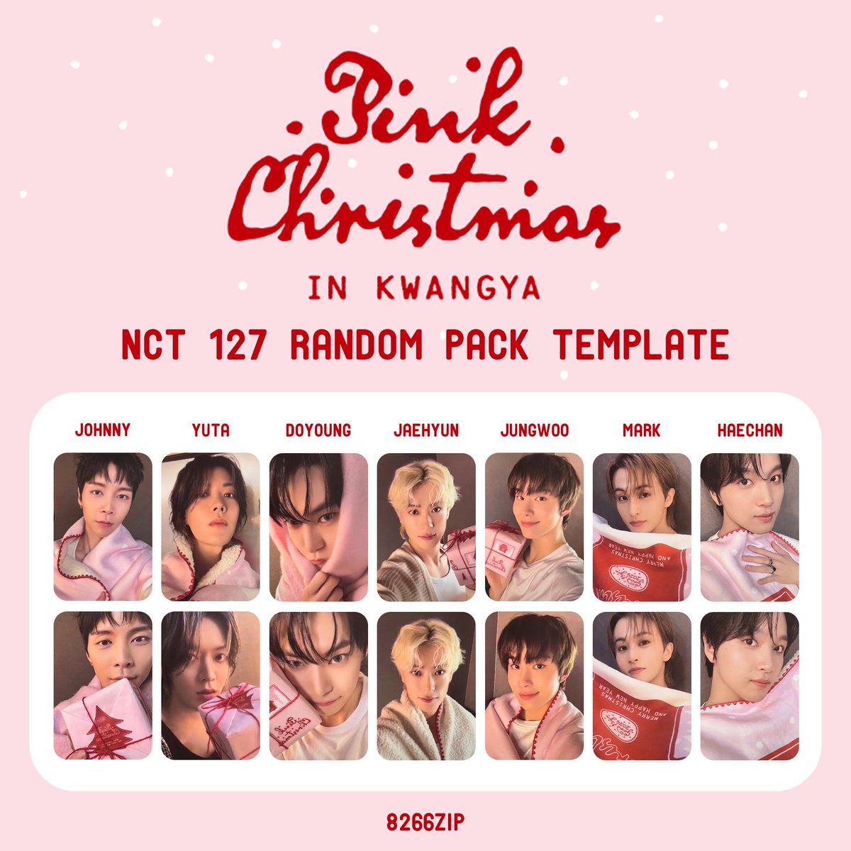 nct 127 / nct dream; 2024 pink christmas