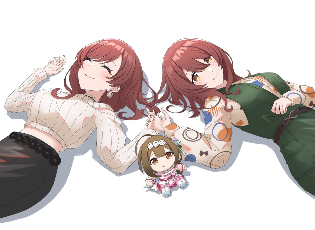 桑山千雪 ,大崎甘奈 ,大崎甜花 「#大崎姉妹生誕祭2024#大崎甘奈