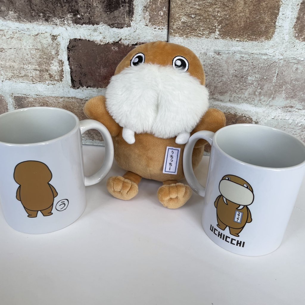遂に新発売‼️】 『うちっちーマグカップ』が完成✨ バックプリントは
