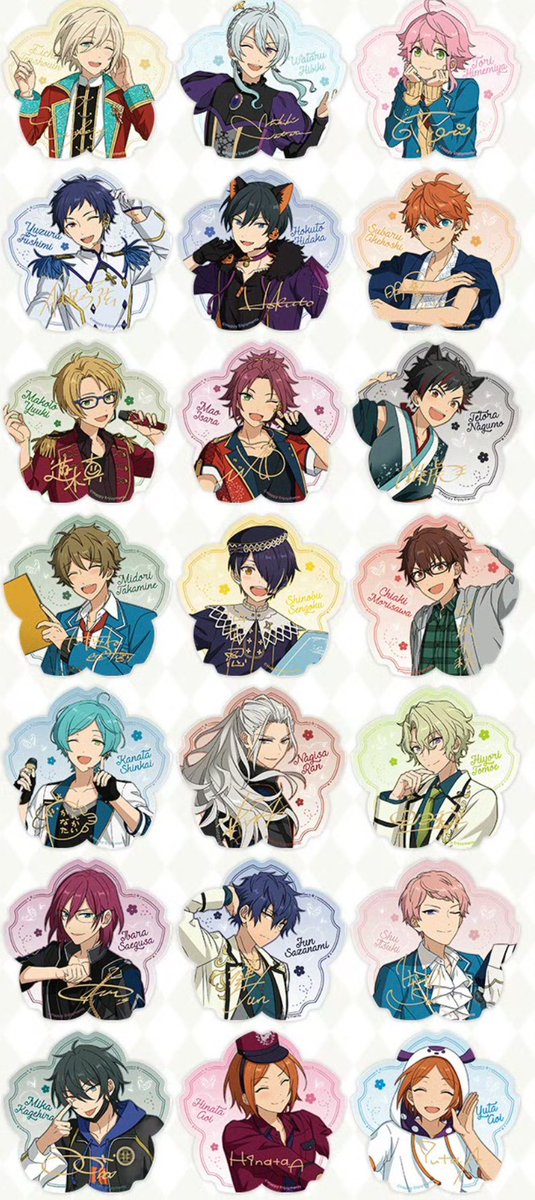 あんスタ「あんスタ 中国 花伴クリアカード 第五弾2025年1月