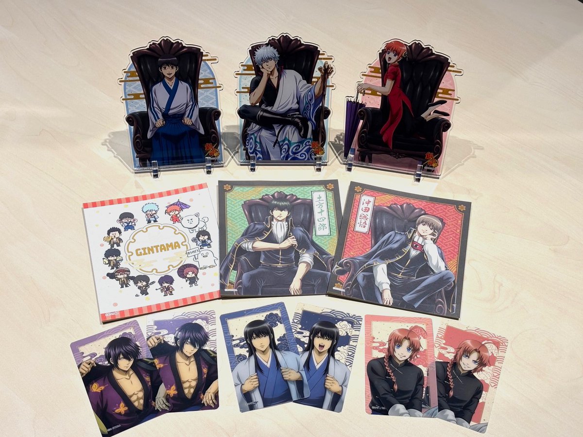 銀魂わーるど グッズ紹介〉 1/14㈫より追加グッズが多数登場