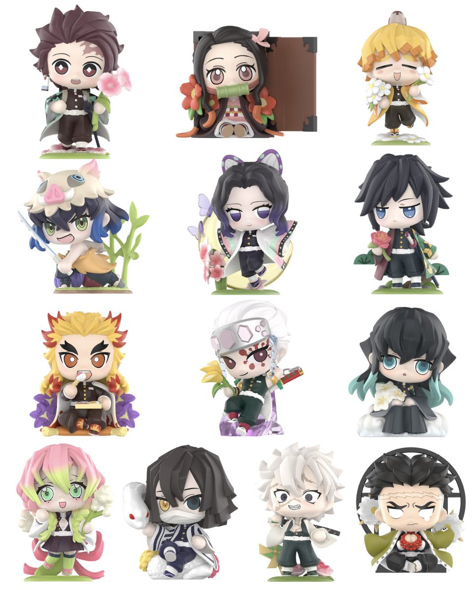 鬼滅の刃 誕生日花 シリーズ 【アソートボックス】【ピース】 POP MART