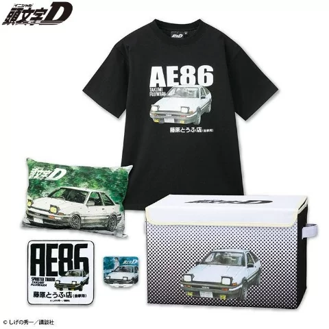 アベイル福袋2025『頭文字D』コラボ！半袖Tシャツ、タオル、クッション