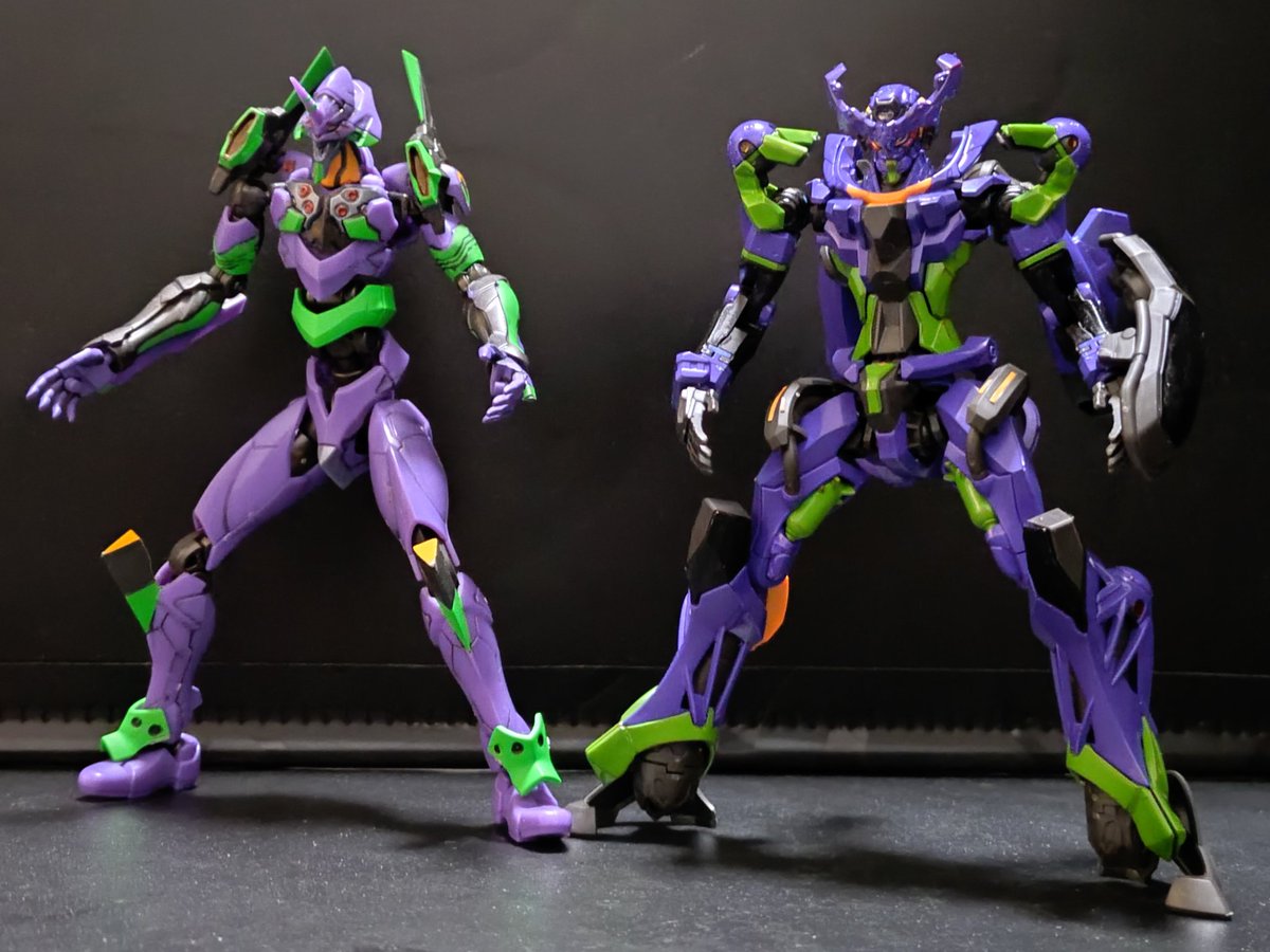 初号機カラー風のジークアクス このカラーもよきよき #ジークアクス