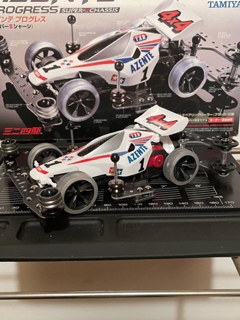 1 日1四駆 アゼンテ プログレス #mini4wd #ミニ四駆 #アゼンテ