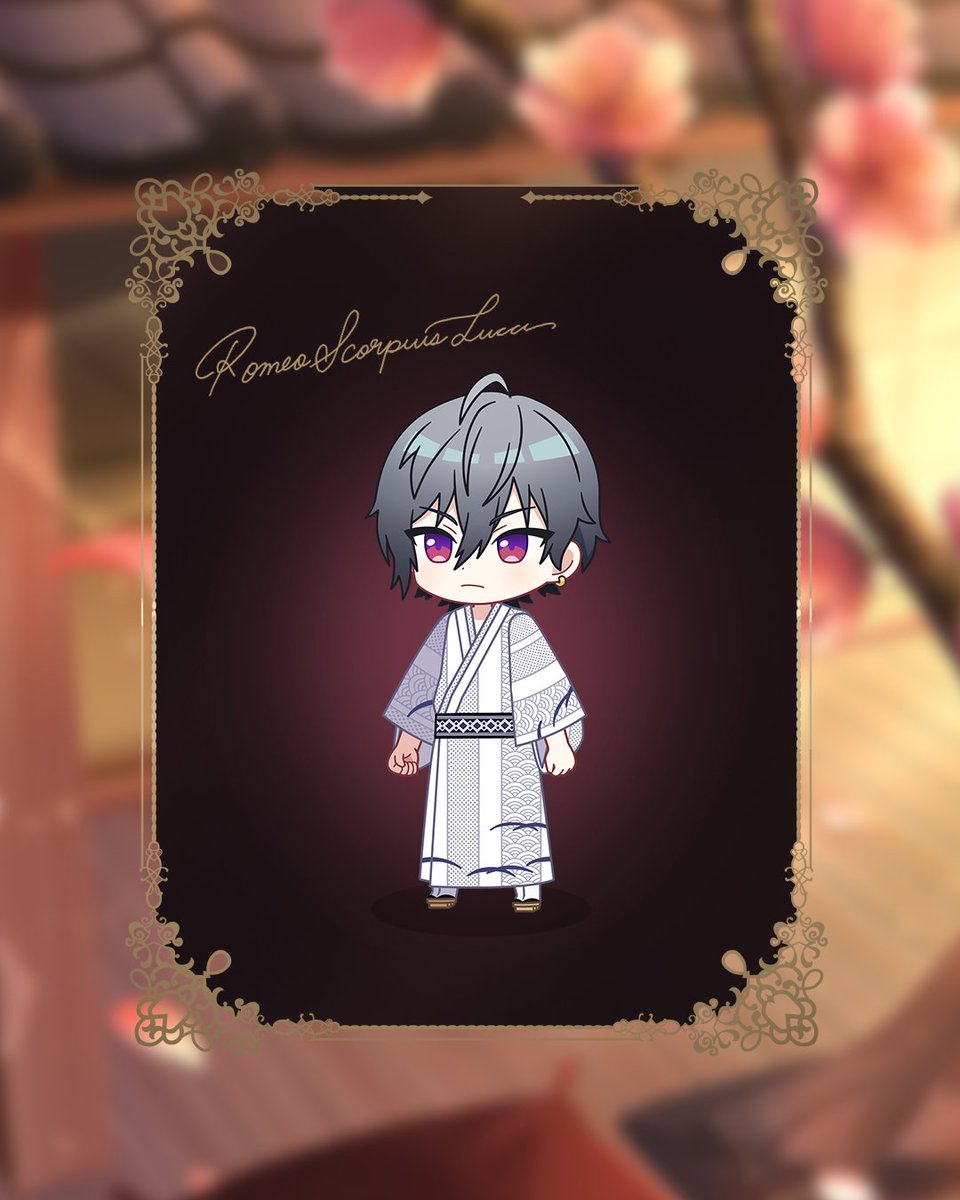 🤏ちびグール🤏 【凛と咲く風待草の如く】ロミオ・ルッチのSDキャラを