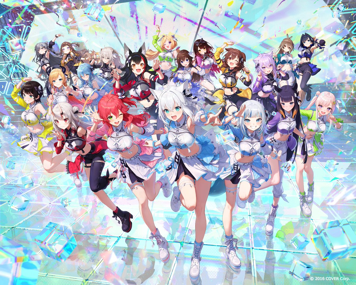 hololive 6th fes. Color Rise Harmony」にて、hololive STAGE3のキー