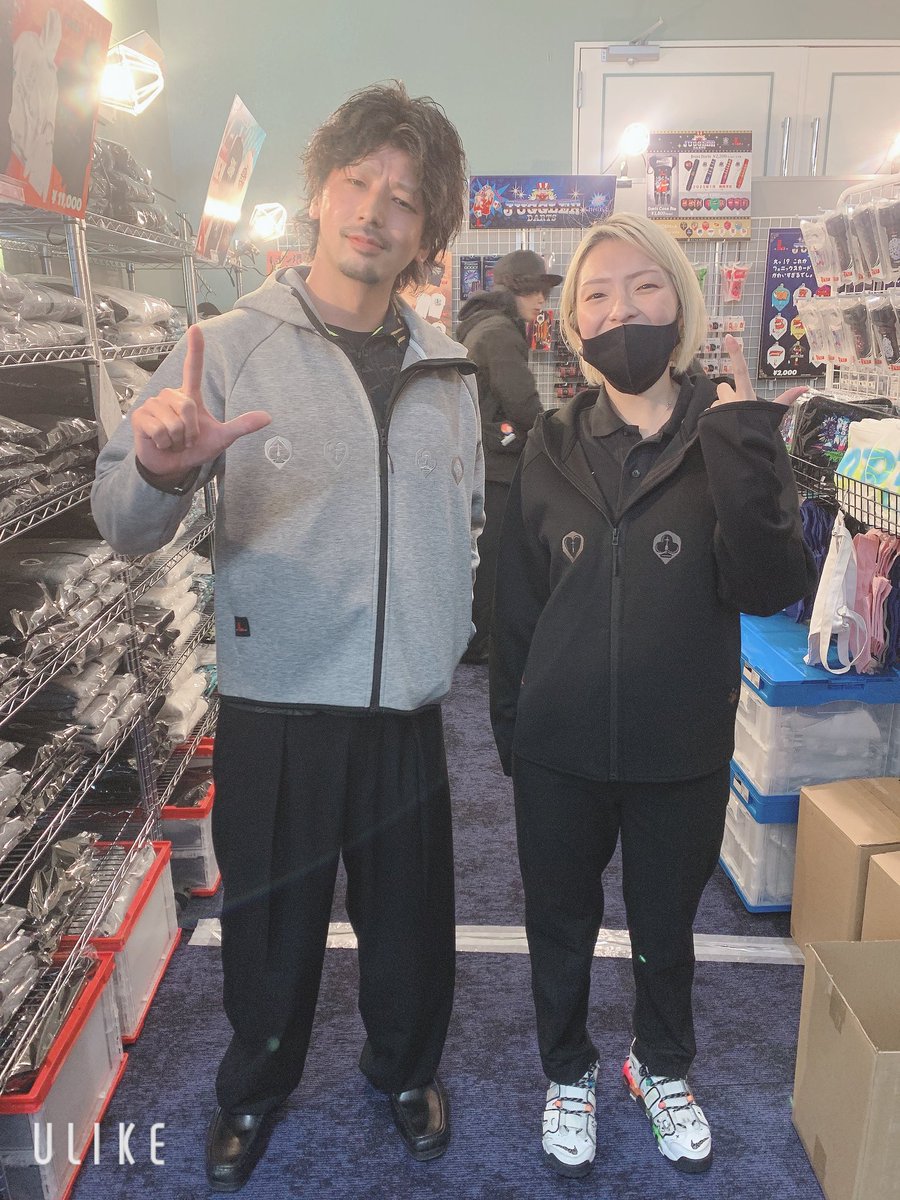 大人気L-styleパーカー🐻 L-styleブースにて好評販売中です😆 イケメン