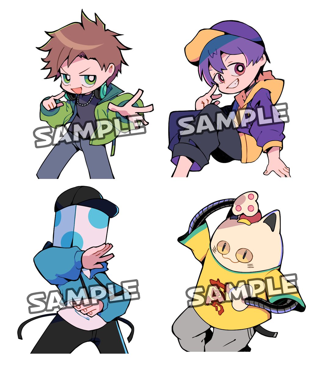 お仕事】成人男性三人組様「現場現場レボリューション」で販売される缶