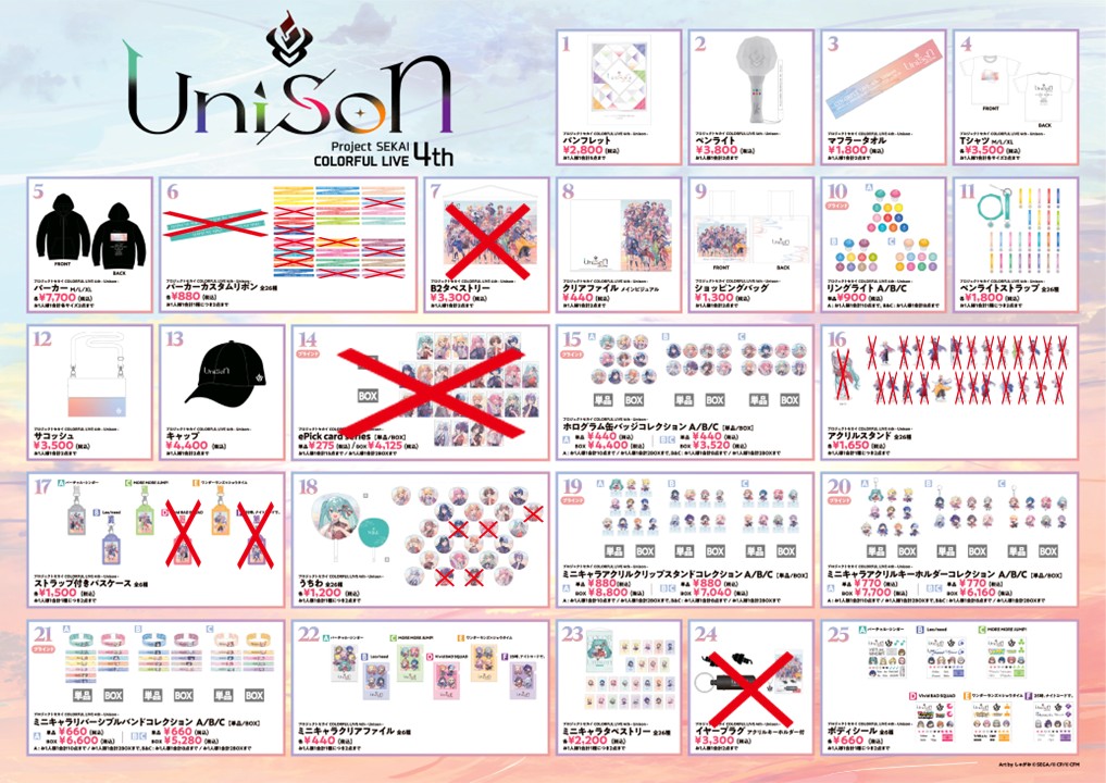 🎤#セカライ 4th 当日物販情報📢 17番 ストラップ付きパスケース