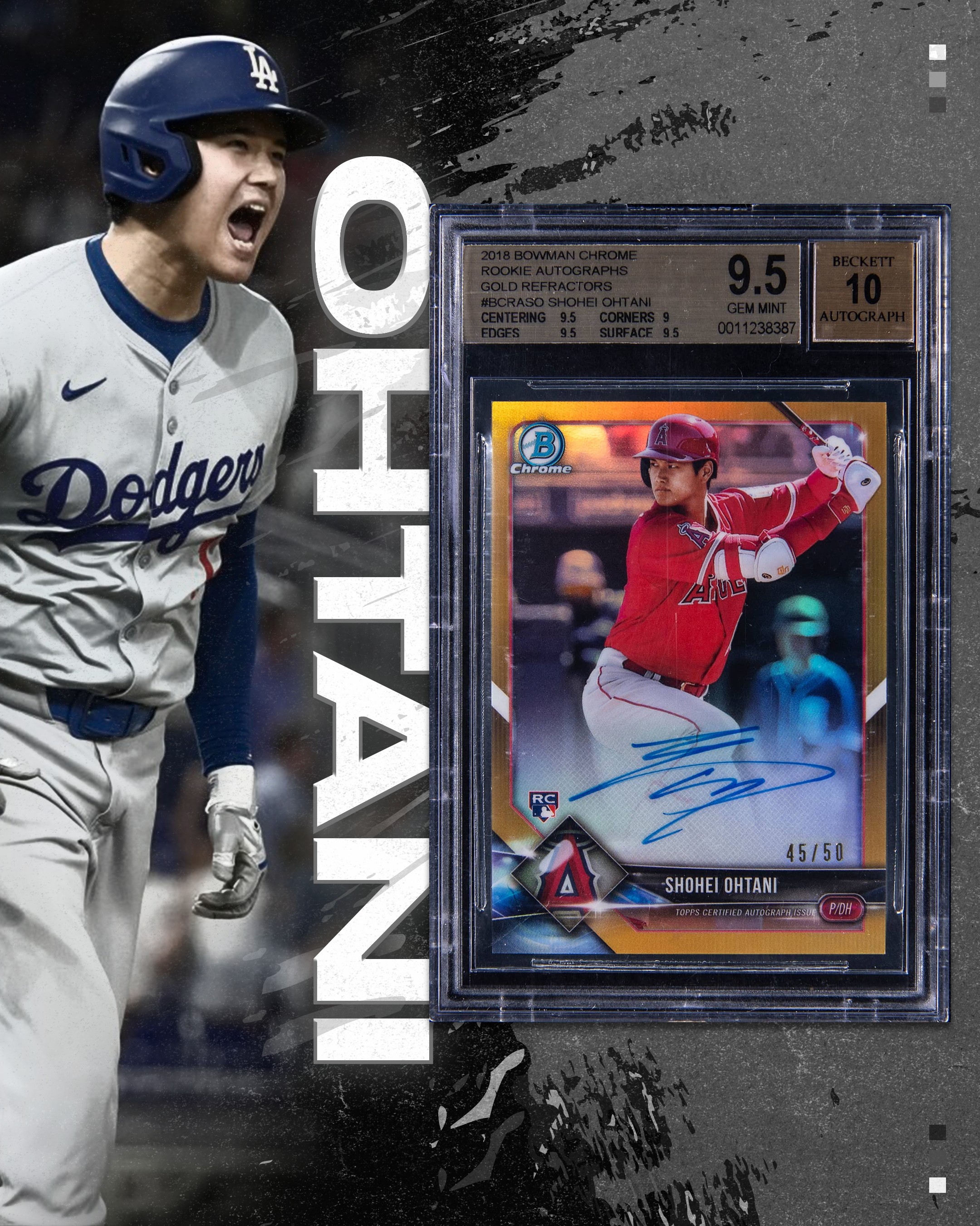 PSA10】 Topps Now 大谷翔平 トラウト WBC 決勝 ラスト PSA10】 Topps