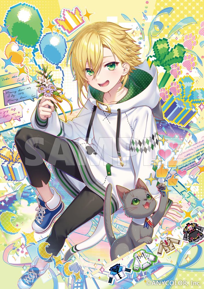 お仕事告知】 にじさんじ所属 卯月コウさんの誕生日グッズのお写真を