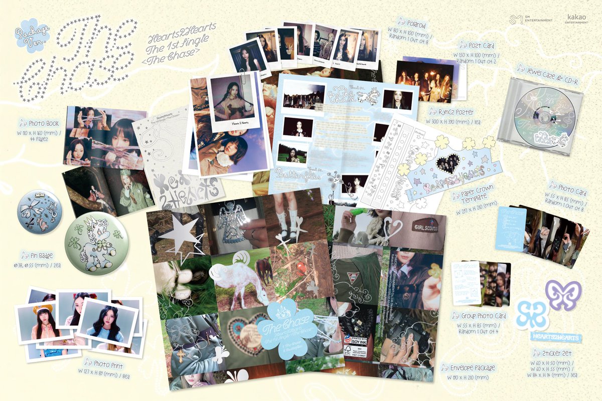 🤍🤍🤍 #Hearts2Hearts [The Chase] 🤍🤍🤍 ＼ アルバム詳細公開