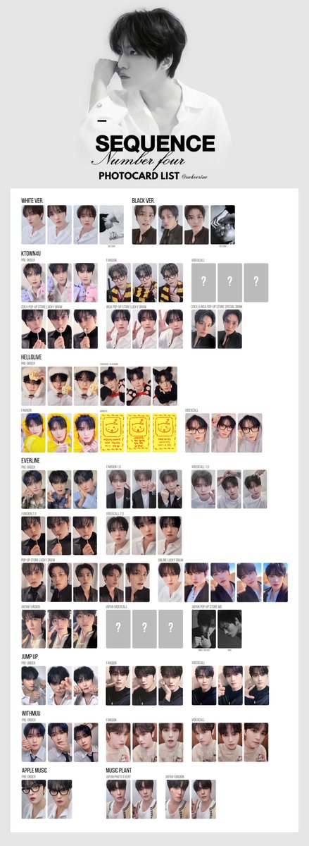 トレカ　hellolive jaejoong sequence