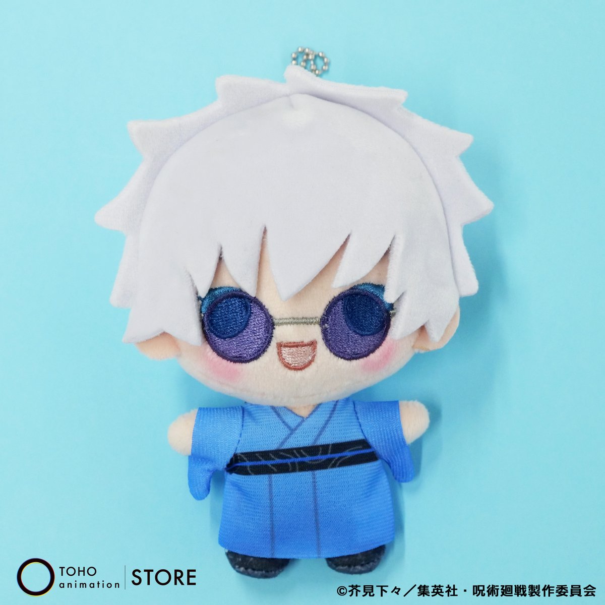 呪術廻戦】 「呪術廻戦 懐玉・玉折 ぬいぐるみマスコット五条 悟 浴衣