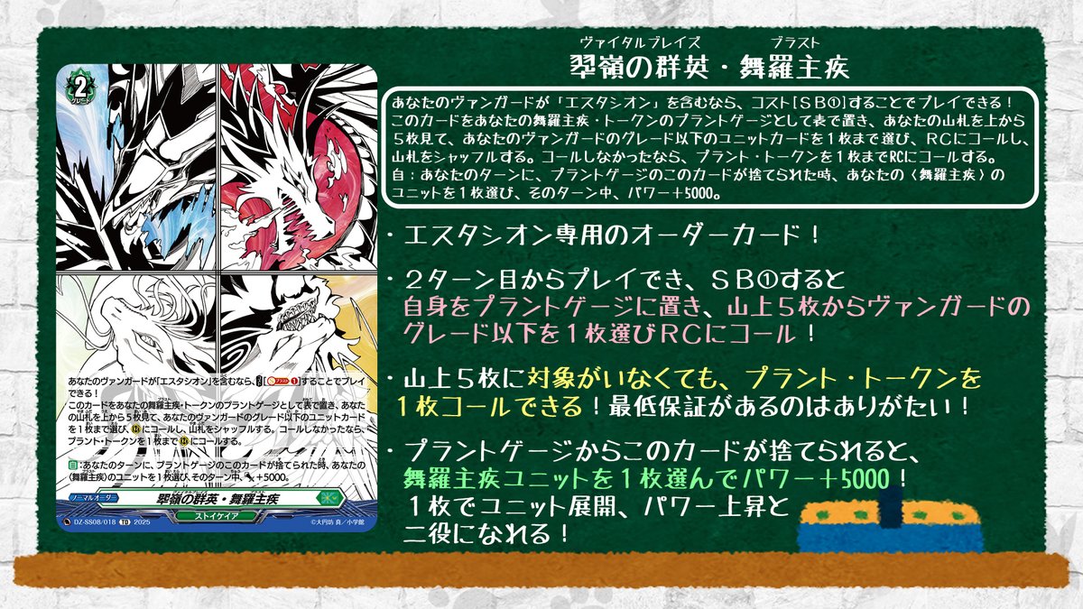 🦉#どこヴァン！ねお🐈 👇本日のカード情報はコチラ👇 『ぶっちぎり