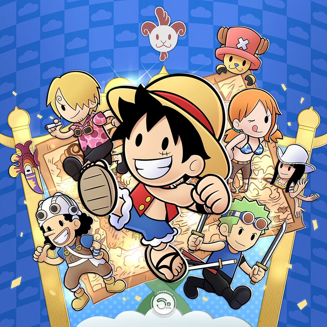 My Mario x One Piece drawings. #MAR10Day #マリオの日 #OnePiece