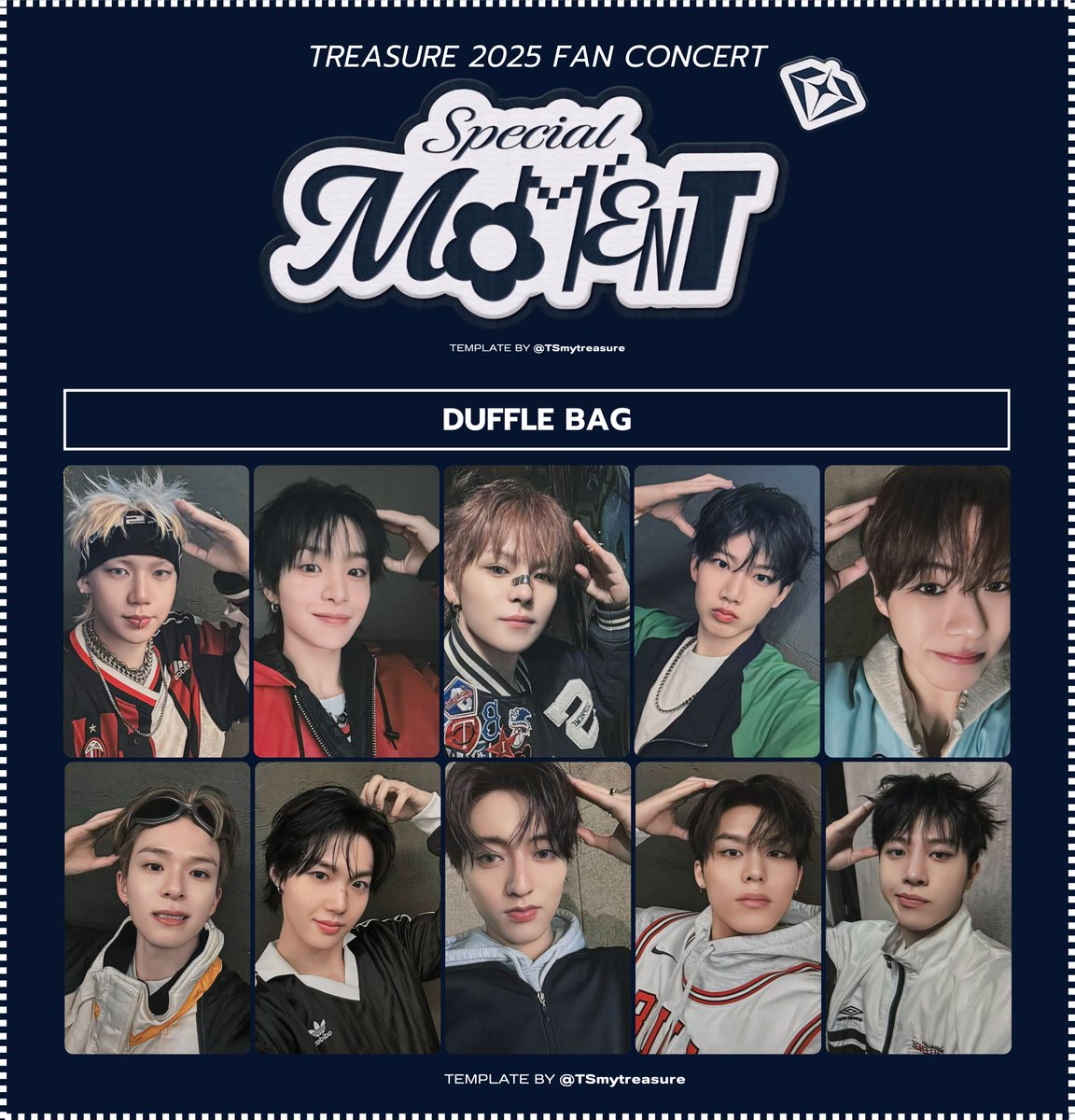 TREASURE トレジャー ファンコン ソウル ダッフルバッグ フォト付 💎] #TREASURE_INFO 🍪🤎┈┈┈┈┈┈┈┈┈┈ 𝐓𝐑𝐄𝐀𝐒𝐔𝐑𝐄