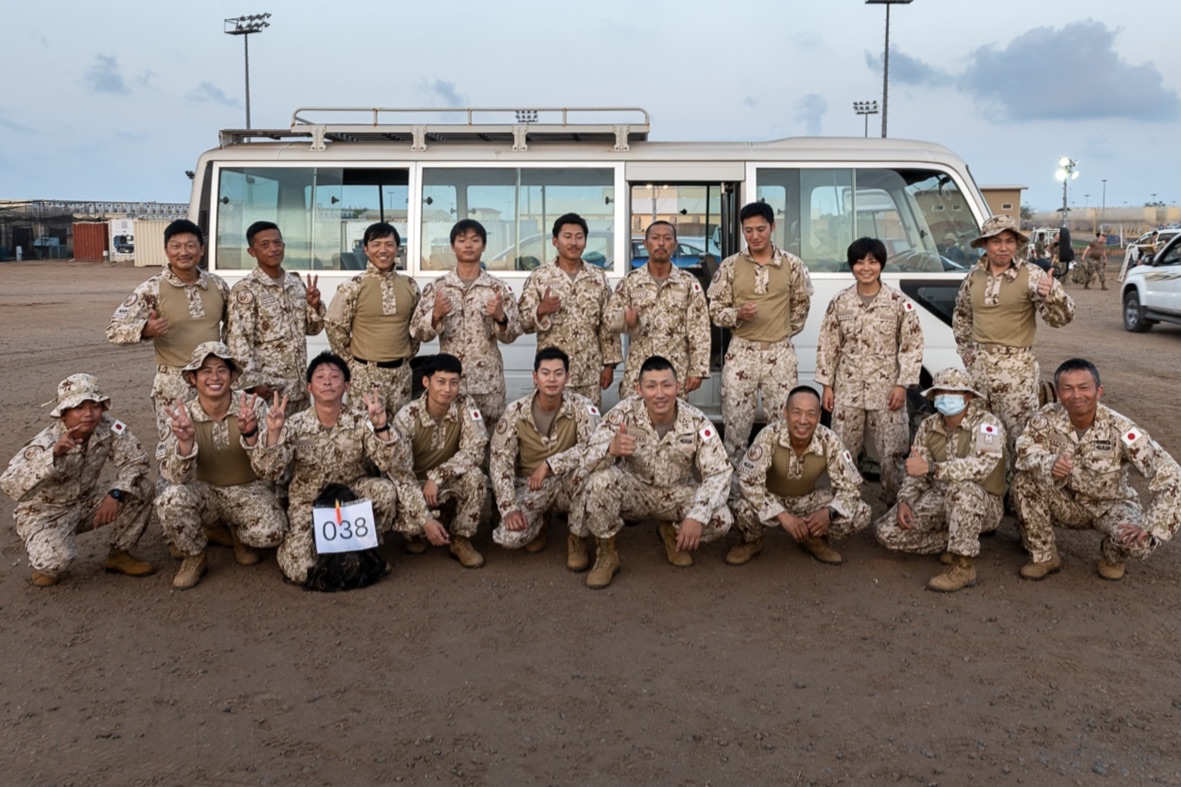 令和7年2月22日、第23次派遣海賊対処行動支援隊（＃DGPE）の