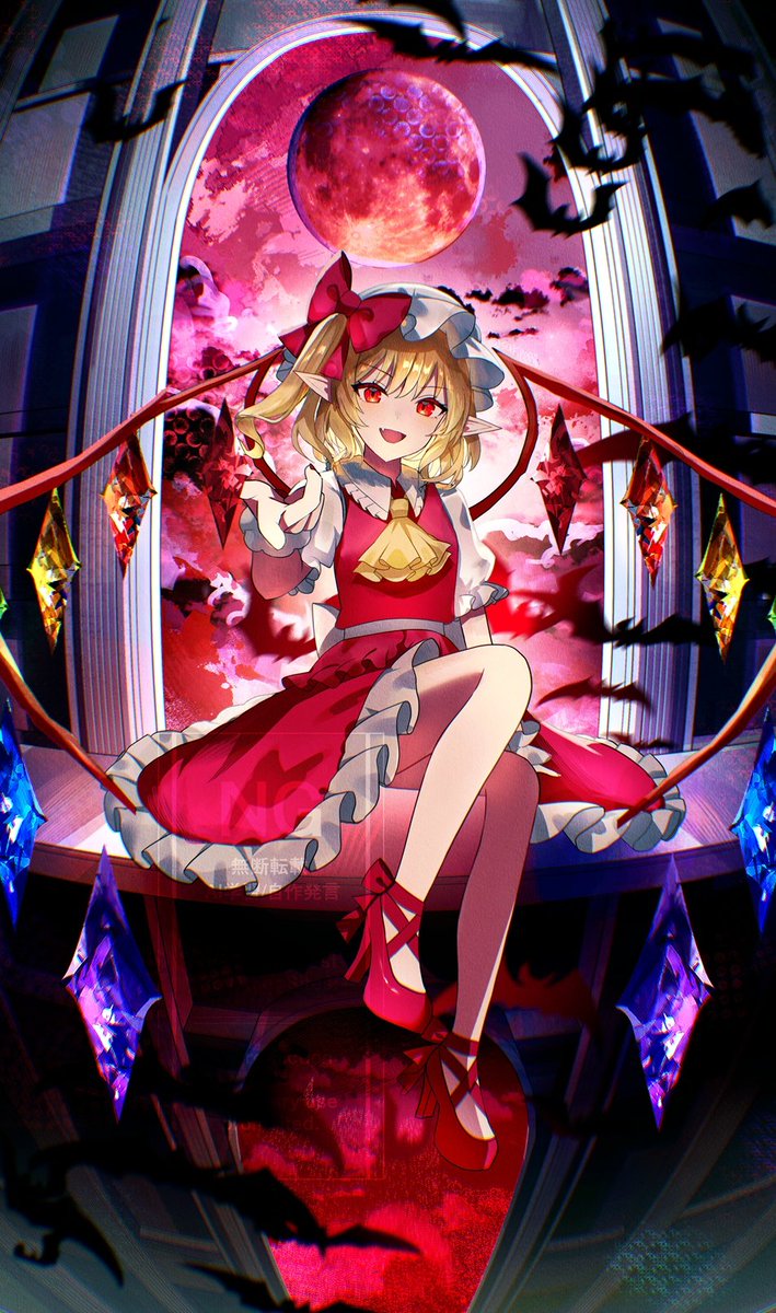 同人手描きイラスト 東方project 東方プロジェクト レミリア