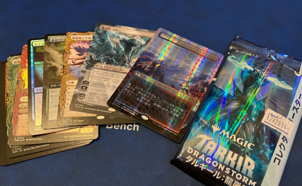 ドラゴンスケイルの沸騰する小湖と、ボーダーレス嵐の目、ウギンがでた