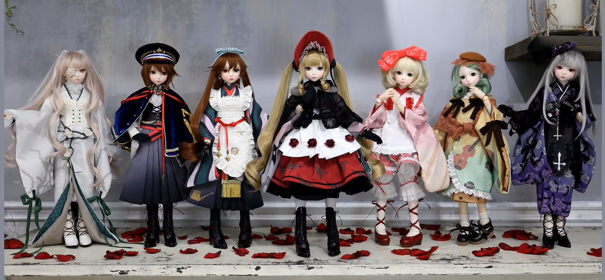 2017年の15周年・ローゼンメイデン0-ゼロ-展のために描かせていただい