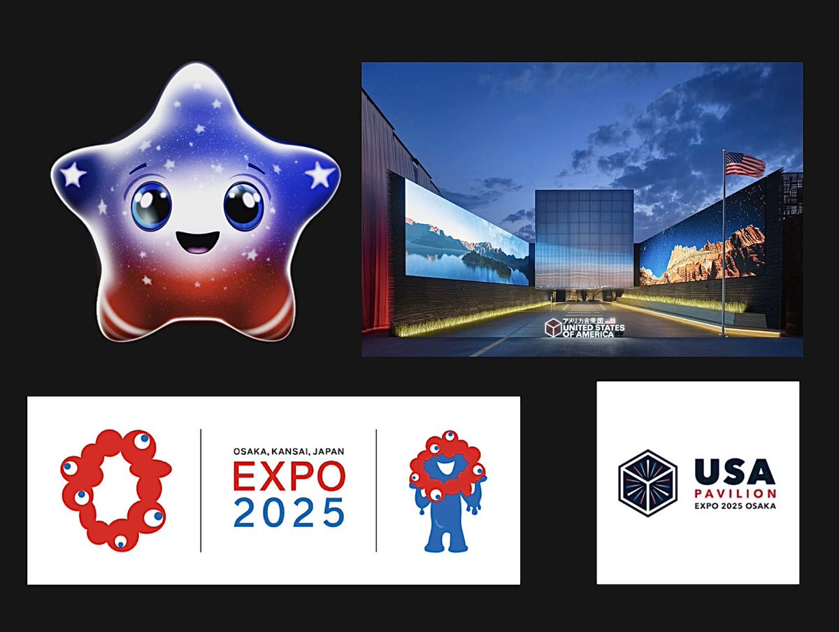 EXPO 2025 大阪・関西万博 の アメリカパビリオンの公式マスコット