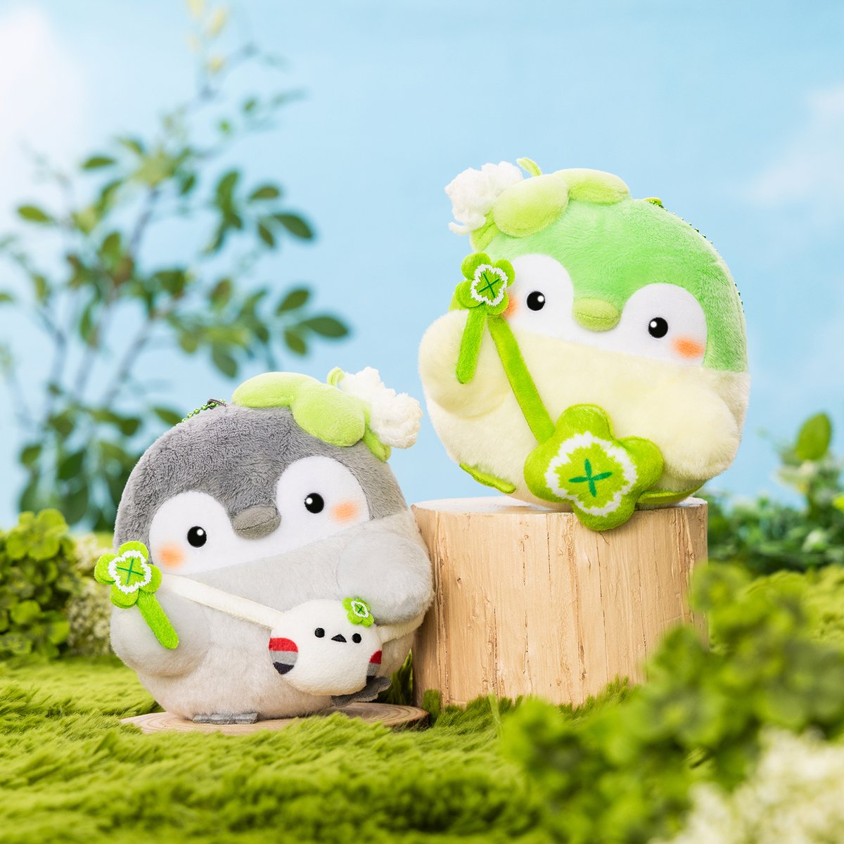 🍀受注生産が決定🍀／ #コウペンちゃん • シロツメクサな幸せよつば