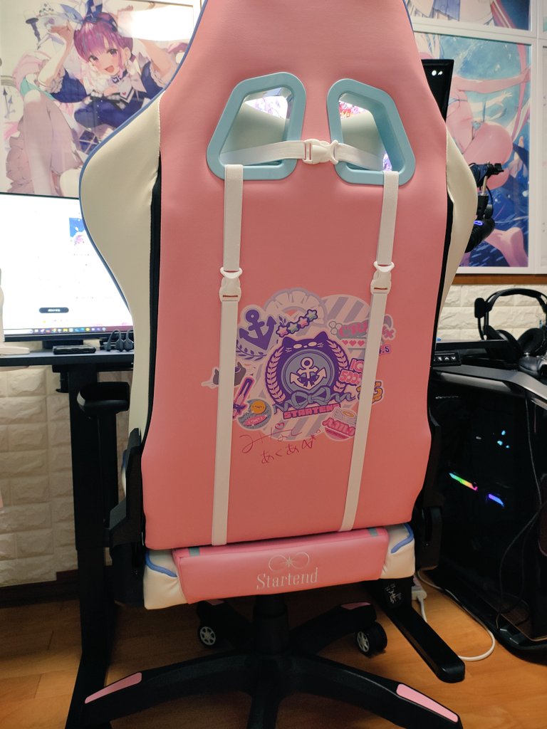 あくたんのゲーミングチェア届いたよ！⚓ 今まで座椅子だったから