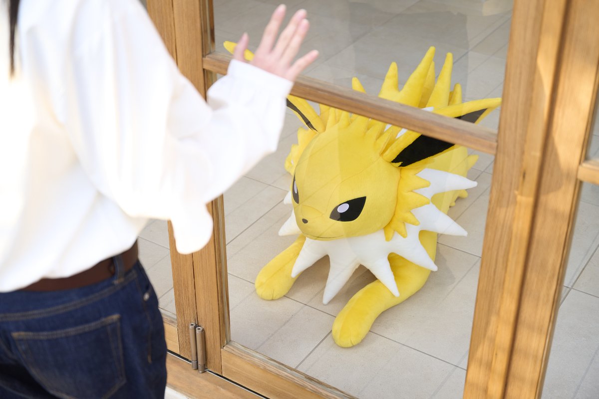 イーブイフレンズの 等身大ぬいぐるみが受注販売決定‼️‼️⭐️ ＼ 第1