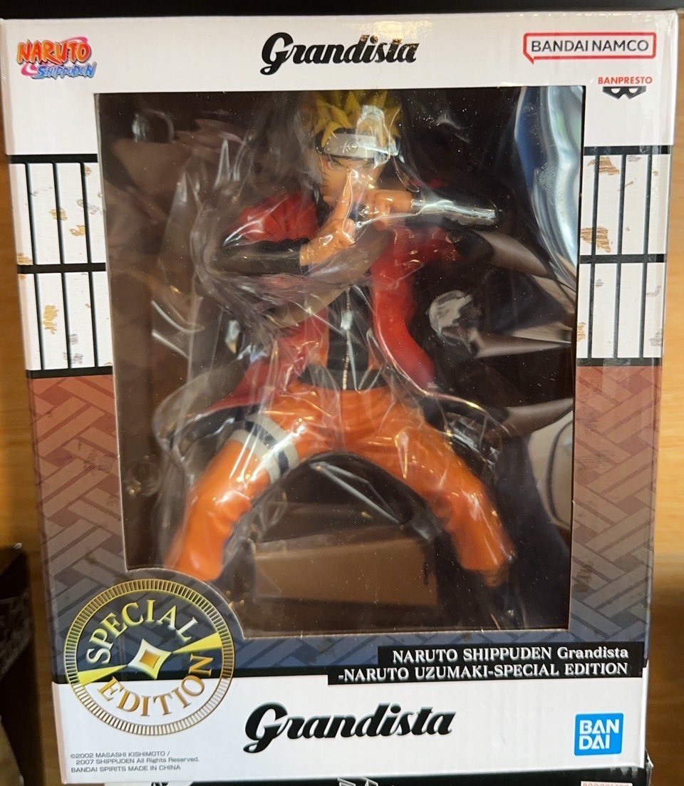 海外限定❗️Grandista 1.5 仙人モードのナルトも僅かですが入荷しま