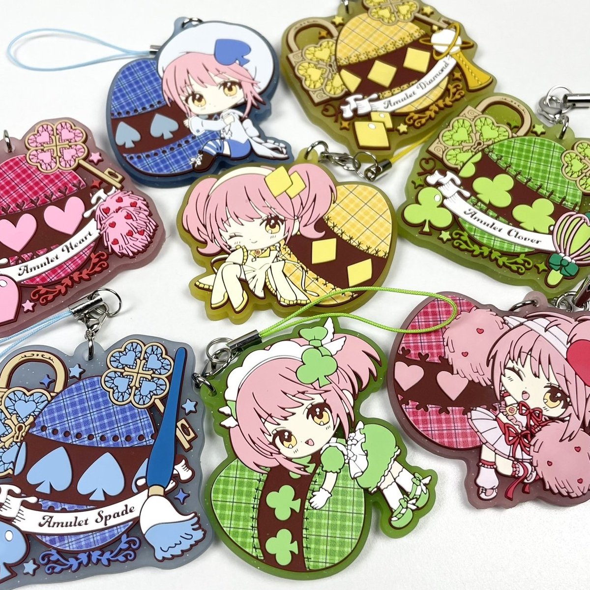 しゅごキャラ！』トレーディング ラメ入りラバーストラップのご紹介