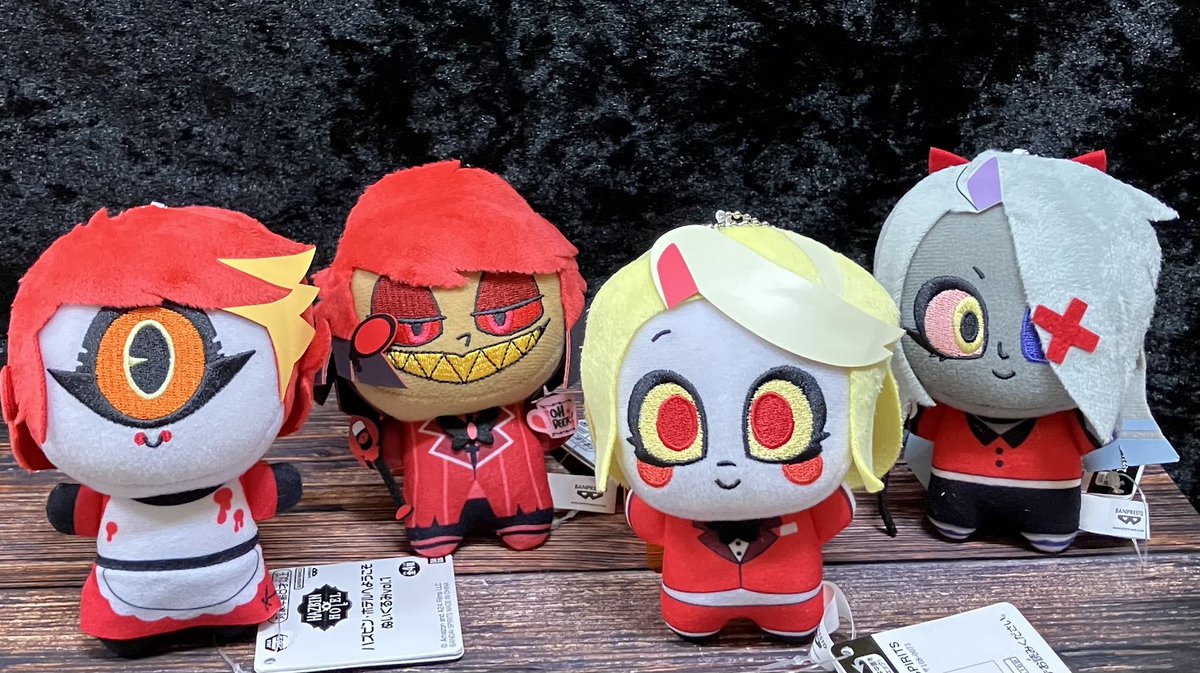 登場予定の景品のご紹介📅 ・ハズビン・ホテルへようこそ ぬいぐるみ