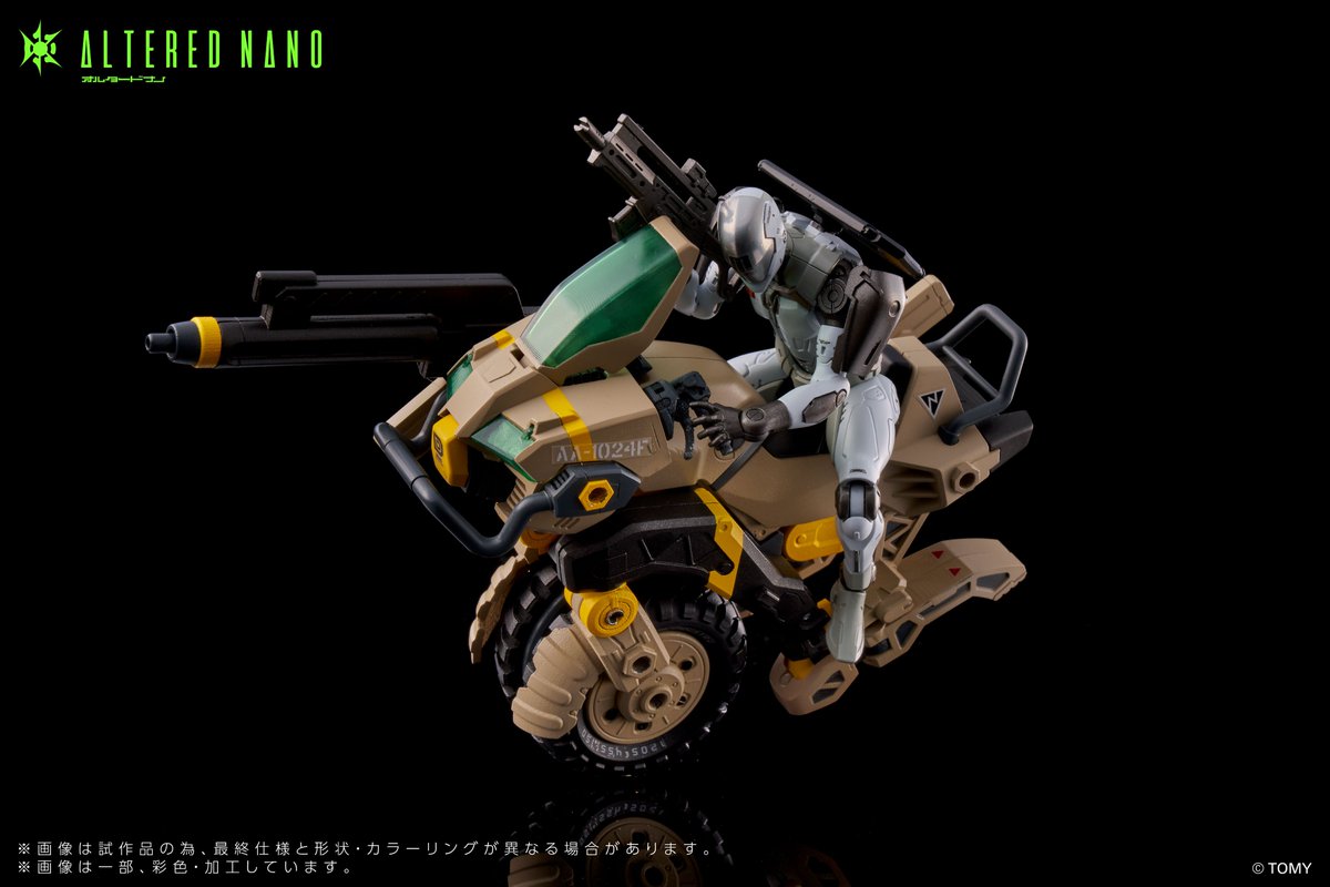 完成品アクションフィギュアシリーズ ALTERED NANO/オルタードナノ AN