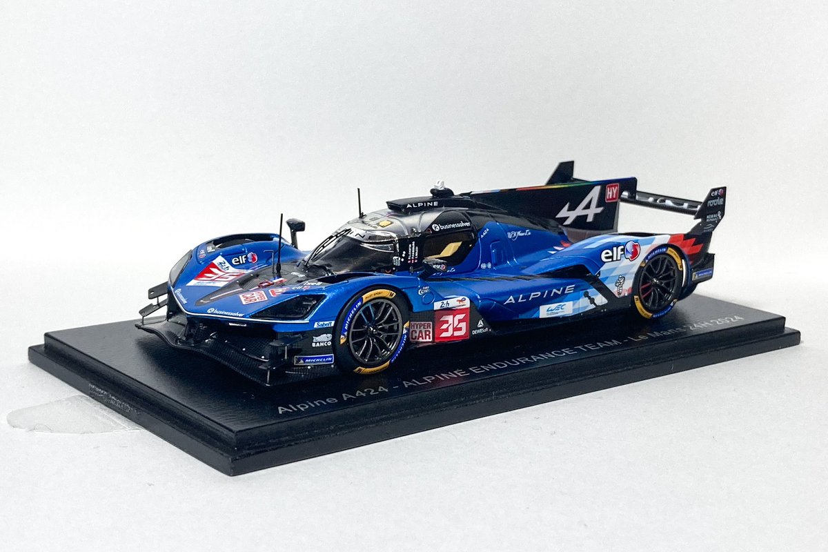 神、納車】 #せんとらのミニカーコレクション ALPINE A424 No.35 P-L