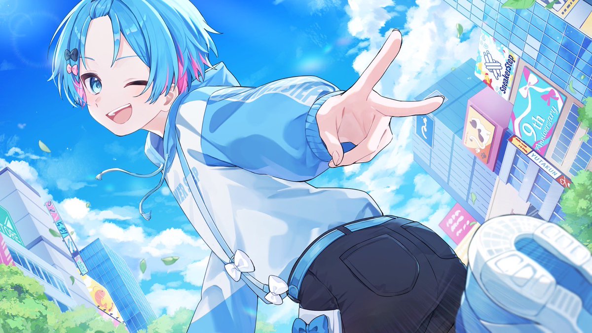 今日でなんとぼく！ 活動を初めて9年になりました🩵 ぼくの全部を